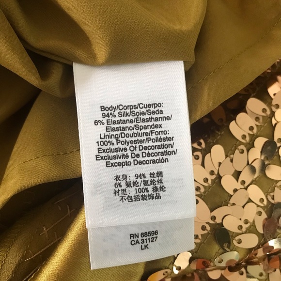 DKNY silk dress with sequins - Picture 8 of 9